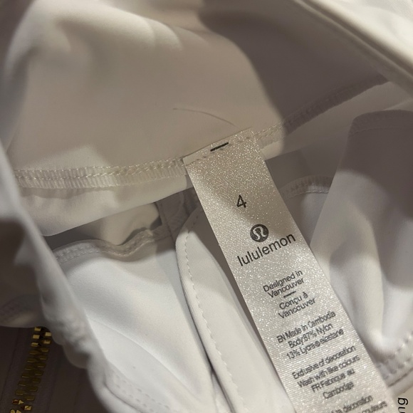 White Lululemon Define Jacket - Picture 5 of 6